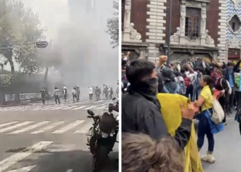 Normalistas lanzan artefactos explosivos contra Segob